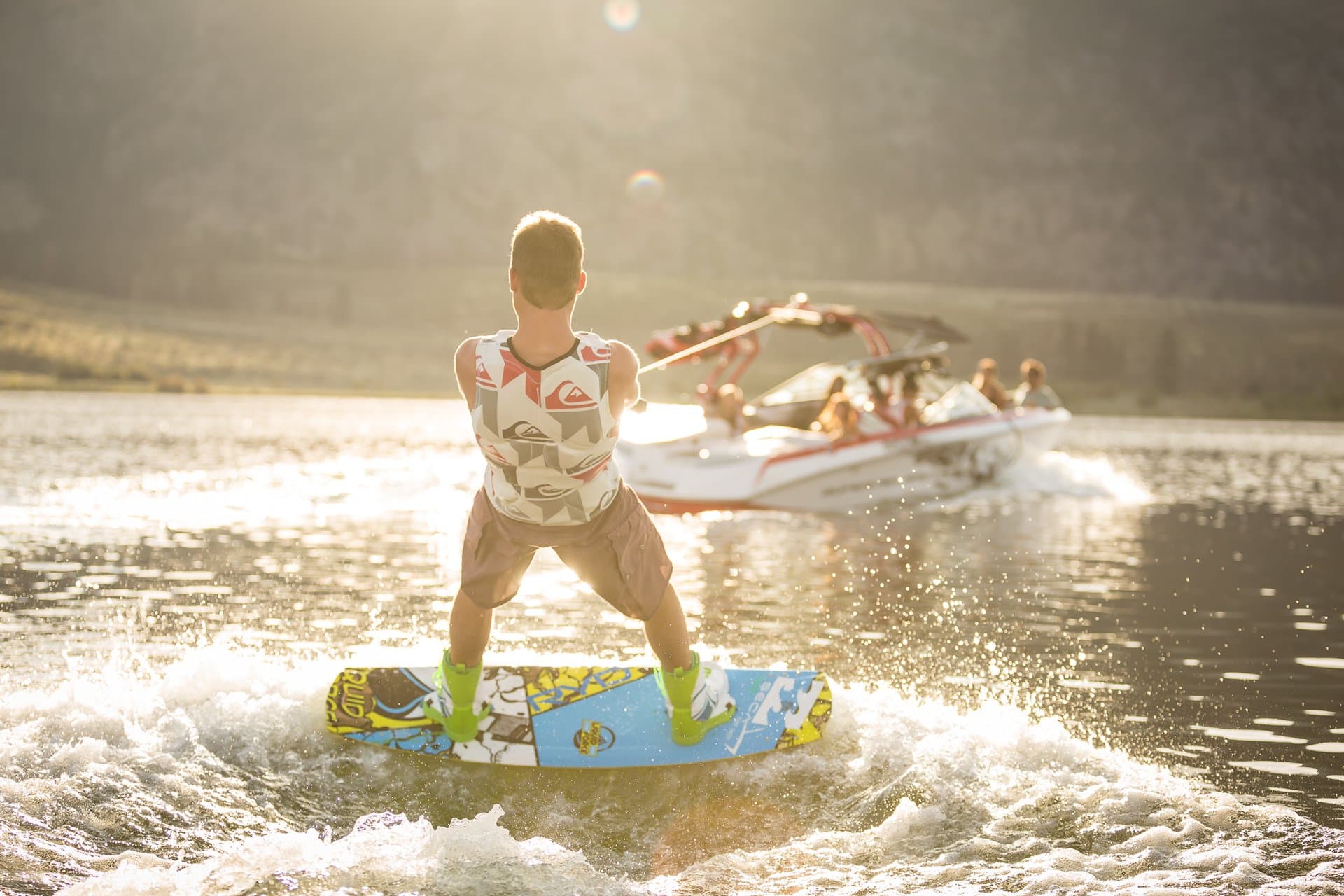 wakeboarding