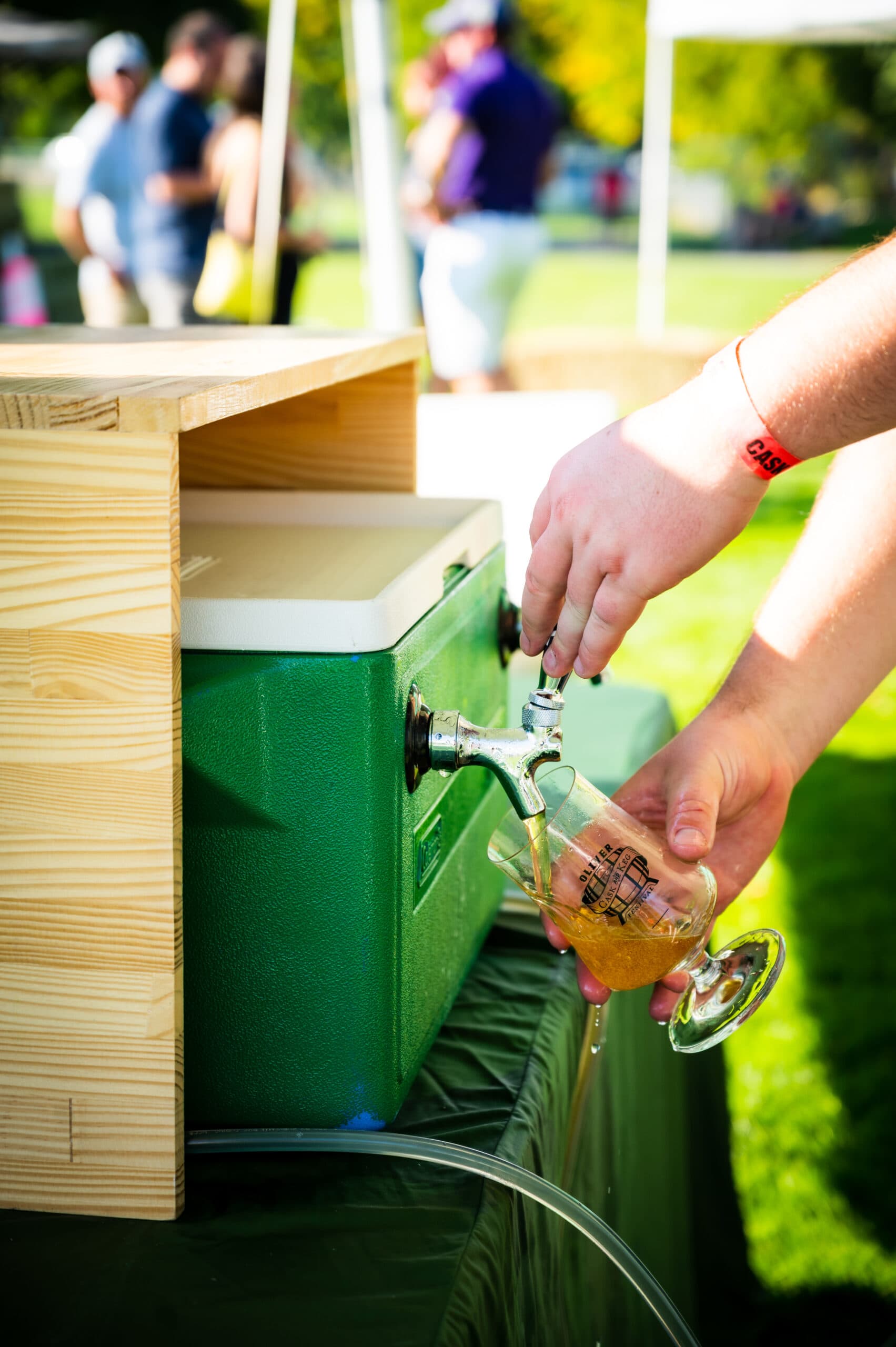 Wine Capital Weekend: Cask & Keg @ Oliver Community Park poster