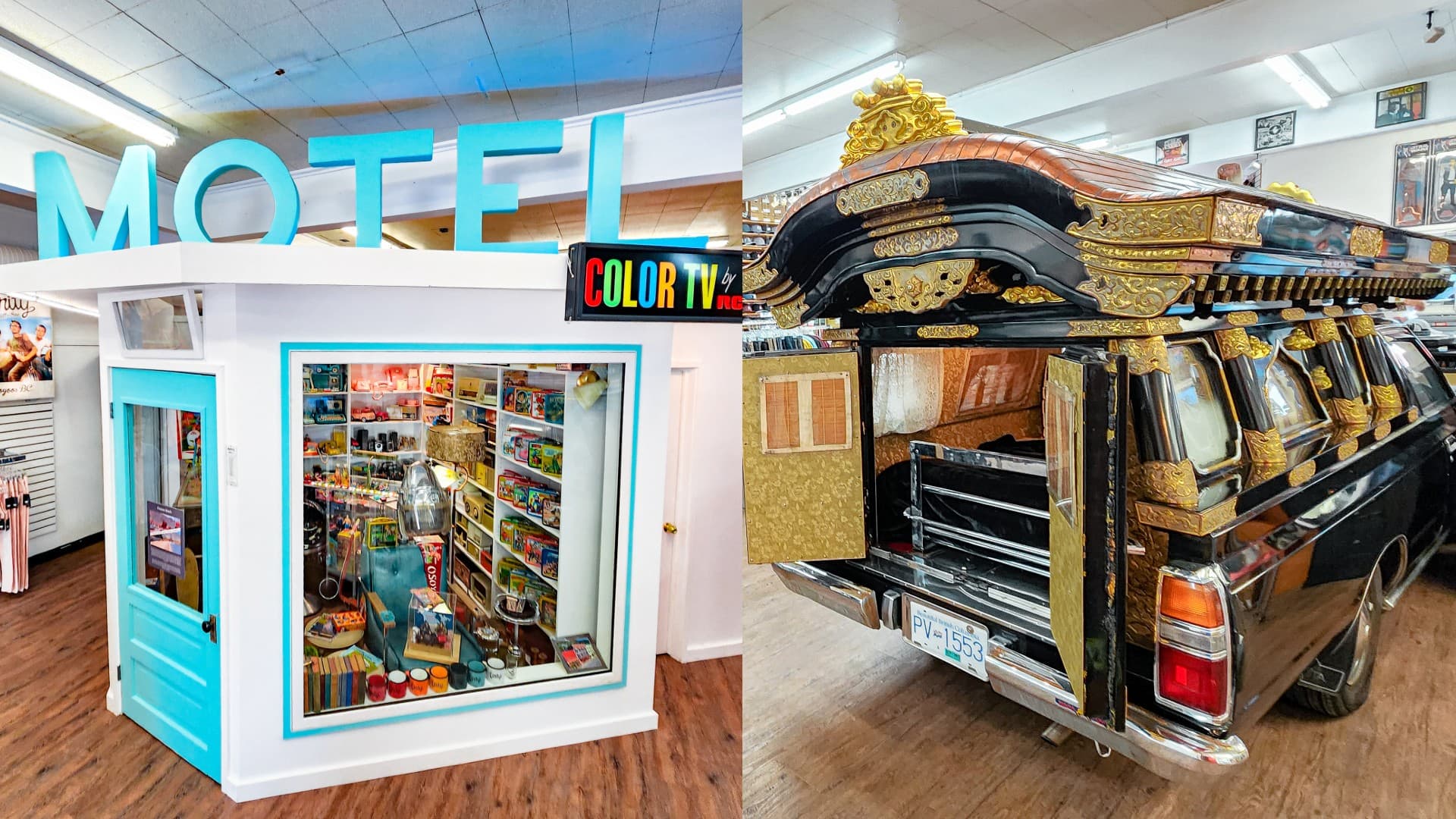 From 60s Motel to Japanese Hearse: First Look at New ‘Exhibits’ in Unity’s Must-See Osoyoos Store Expansion (PHOTOS)