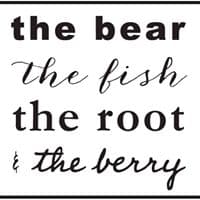 The Bear The Fish The Root The Berry logo