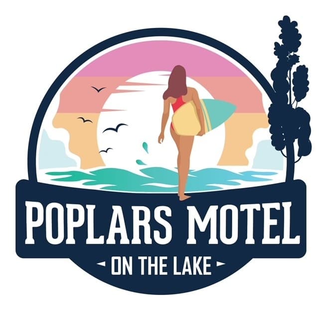 Poplars Motel logo