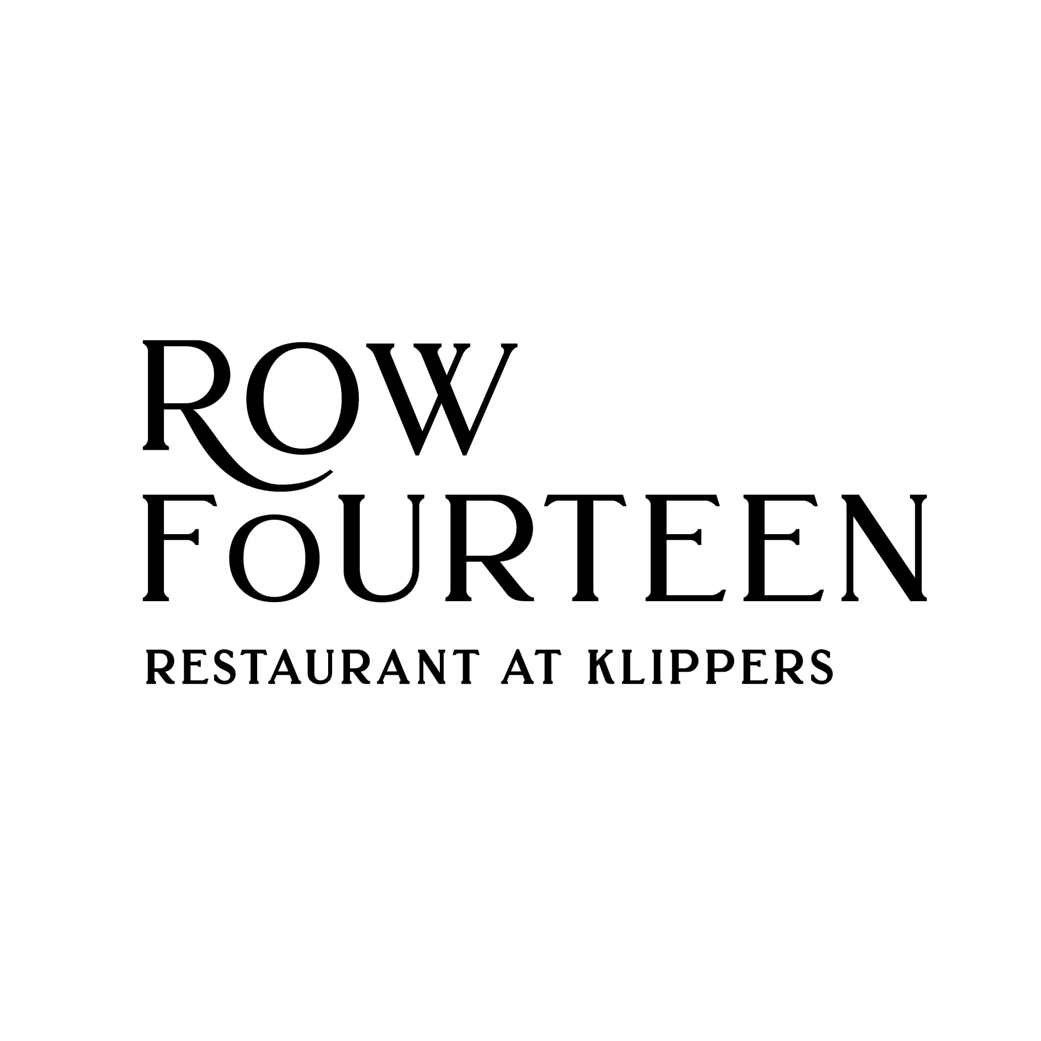 Row Fourteen at Klippers Organics logo