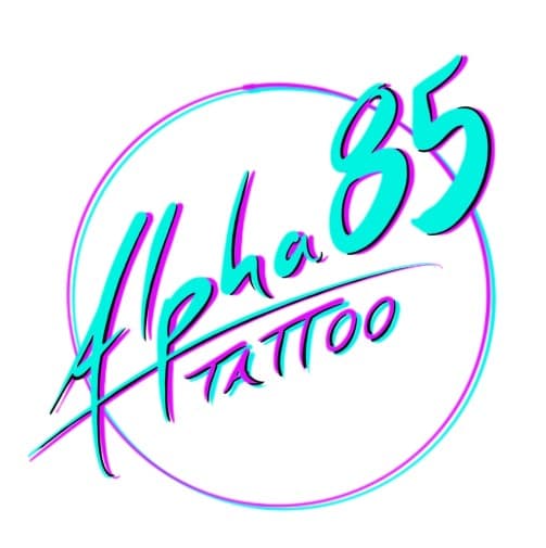 Alpha 85 Tattoo logo