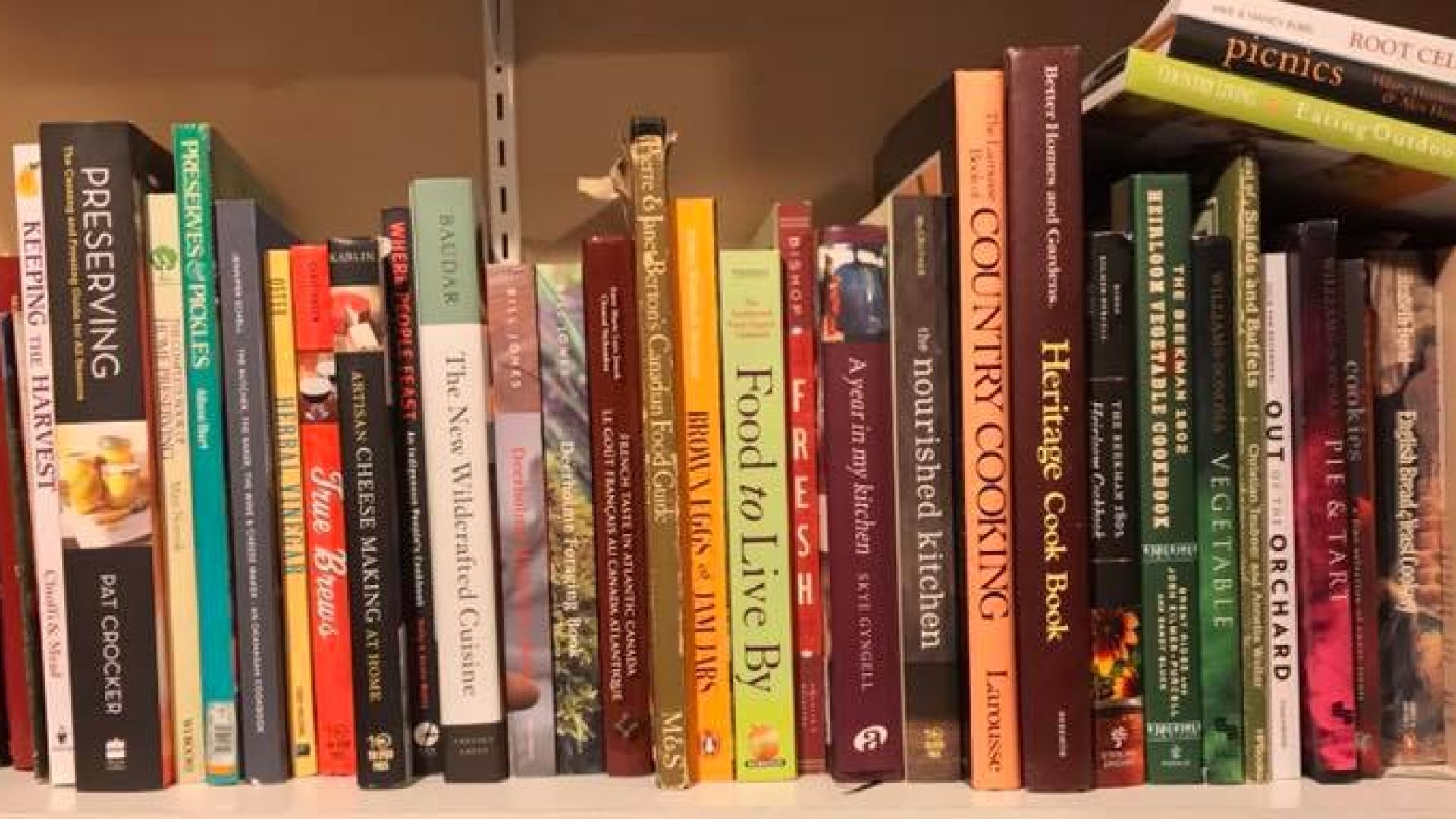 books about food, recipes, cooking etc