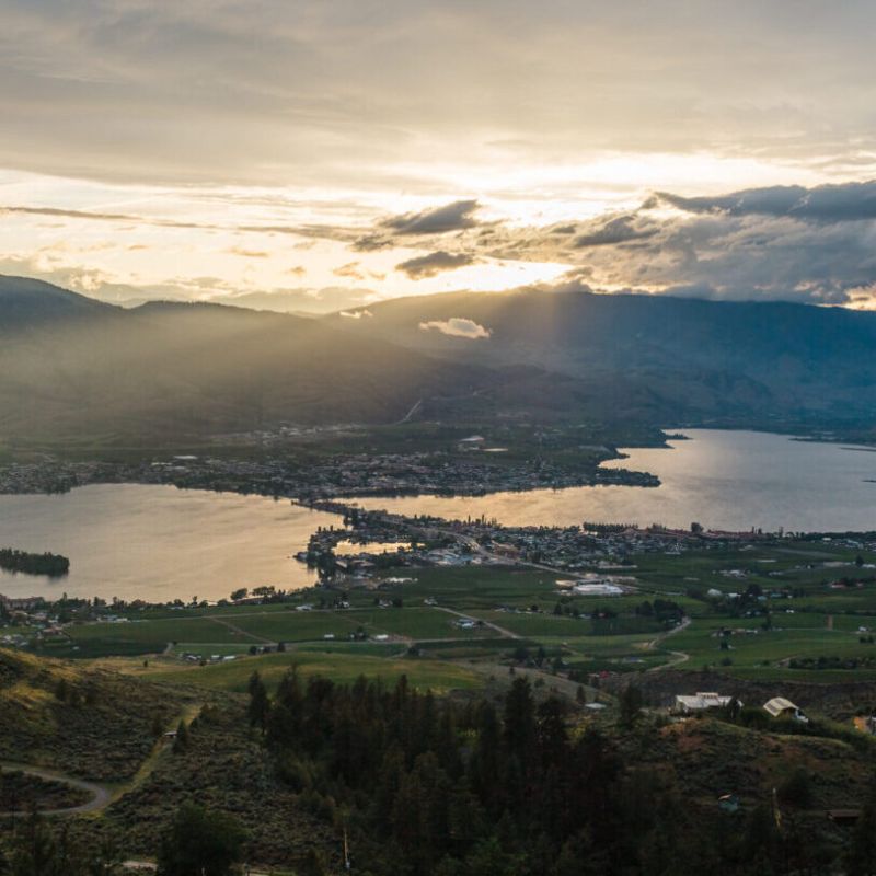 Anarchist Mountain Viewpoint in Osoyoos