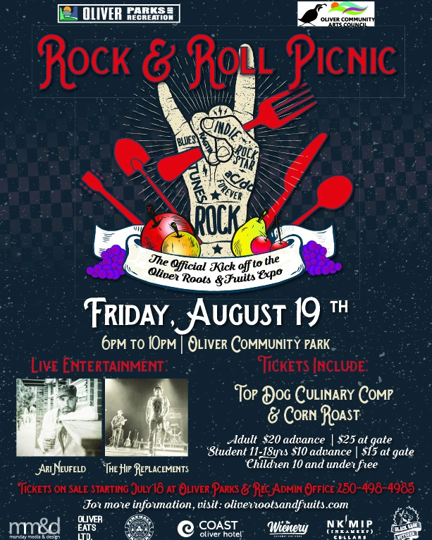 Oliver’s Annual Roots And Fruits Expo: Rock & Roll Picnic @ Oliver ...
