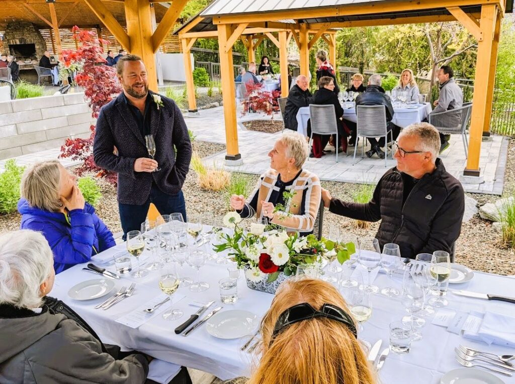 Winemaker’s Dinner Maverick Estate Winery Destination Osoyoos